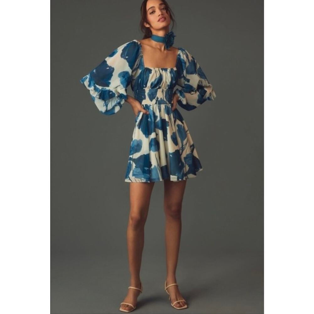 Hutch for Anthropologie flounce romper. Size S. Ret $178.